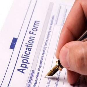 Students can manually fill-up application forms