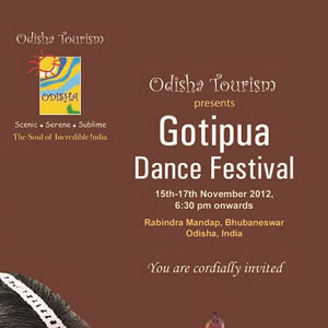 Second Gotipua Dance Festival from November 15