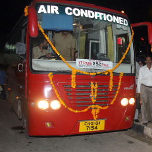 AC buses for Bhubaneswar