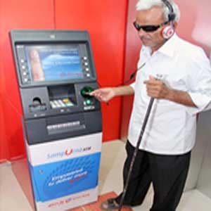 Talking ATM in Bhubaneswar