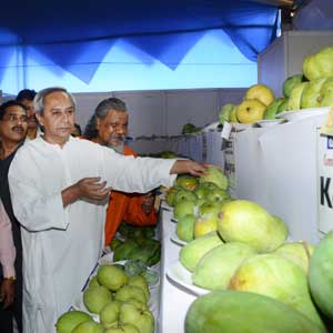 Fruit exhibition at Bhubaneswar