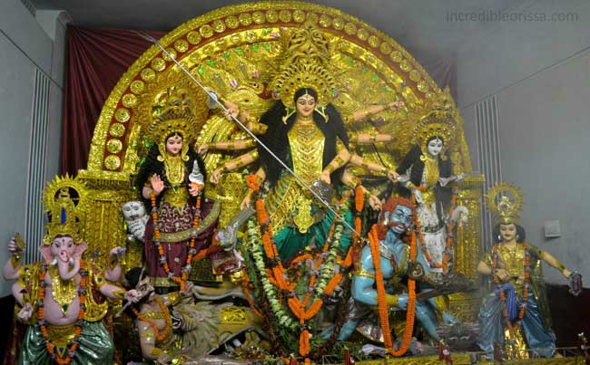Durga Puja festival in Odisha celebration
