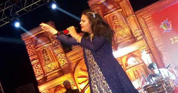 Ananya Sritam Nanda performs at 22nd State Youth Festival in Puri
