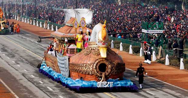 Odisha Tableau in Republic Day 2016 parade – Boita Bandana