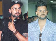 Indian cricketers arrive in Bhubaneswar for 1st ODI