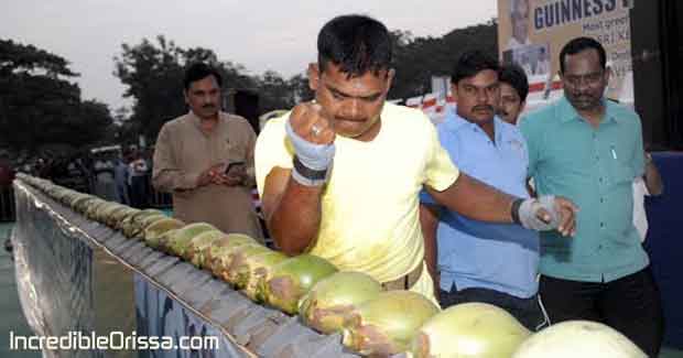 Keshab Swain from Odisha breaks own Guinness World Record