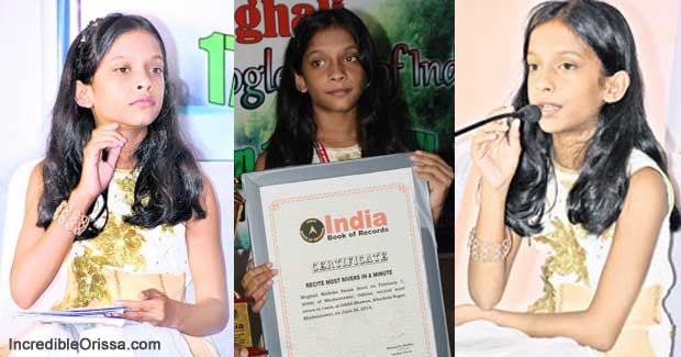 Odisha girl Meghali Malbika Swain enters the India Book of Records