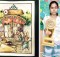 Muslim girl Jagannath painting