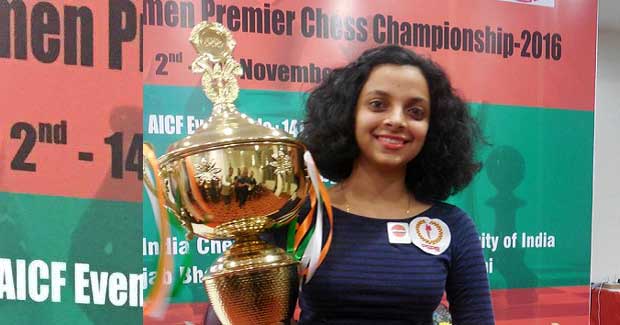 Padmini Rout won National Premier Chess Championship title