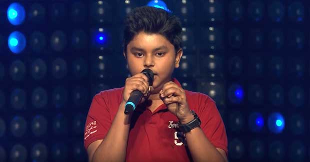 Shibani Prasad Dash from Odisha in The Voice India Kids show