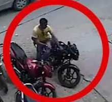 Theft in Bhubaneswar CCTV videos of bike, mobile, money