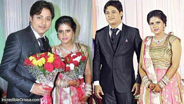 Babushan and Trupti marriage reception photo