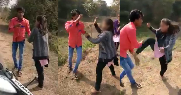 Alleged eve-teaser thrashed by college girl in Odisha’s Jajpur