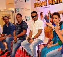 Promotion of ‘Kaun Kitne Paani Mein’ movie in Bhubaneswar