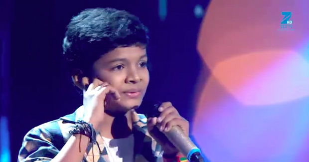 Satyajeet Jena sings ‘Baarish’ song on Sa Re Ga Ma Pa Lil Champs